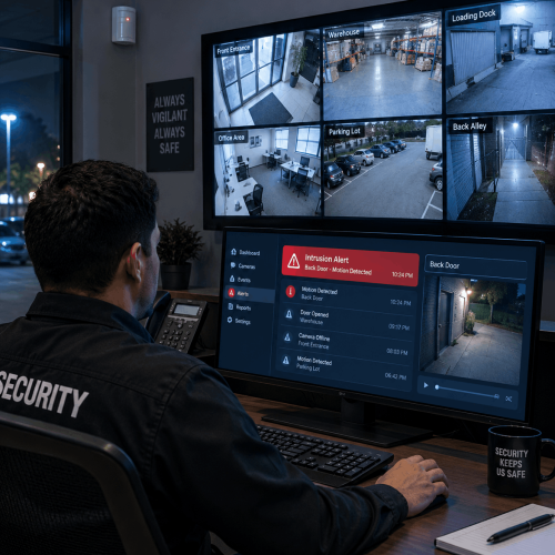Multi-Site Retail Security Network